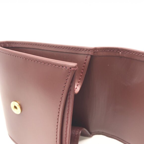 Cartier Burgundy Coin Wallet - Picture 3 of 10